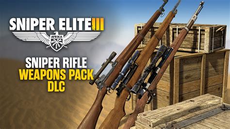 Sniper Elite 3 Sniper Rifles Pack Dlc Steam Pc Downloadable Content