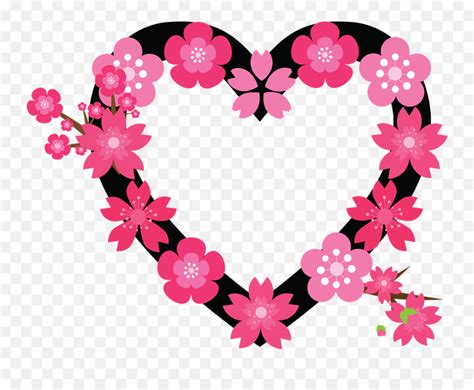 Love Floral Rose Clip Art Emojiwedding Anniversary Emoji Free