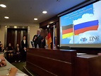 Botschafter von Fritsch diskutiert mit Studierenden des Moskauer ...