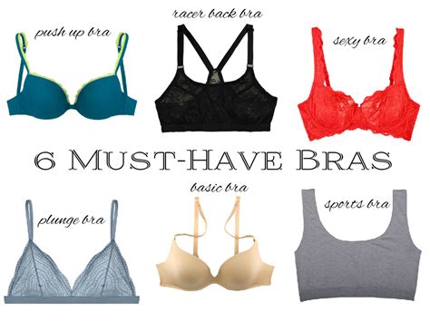 6 Types Of Bra Every Woman Must Have