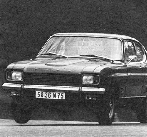 Un Essai De La Ford Capri 2300 En 1969