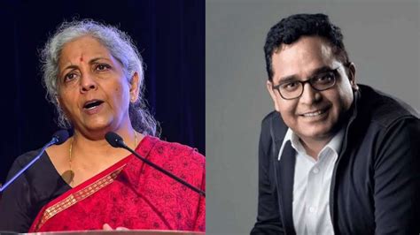 Paytm CEO Vijay Shekhar Sharma Meets Finance Minister Nirmala