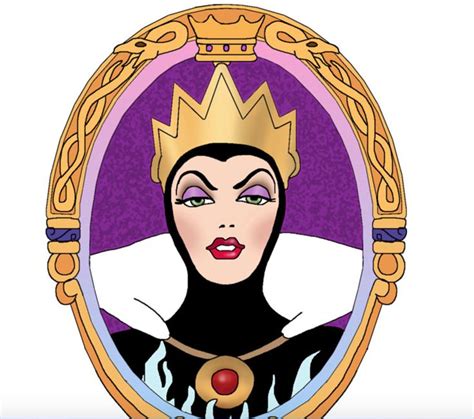 An Image Of A Woman With A Crown On Her Head In Front Of A Mirror