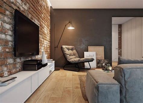 Ispiring Rustic Elegant Exposed Brick Wall Ideas Living Room04 Homishome