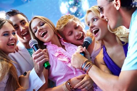 Happy People Singing Photo Free Download