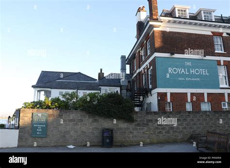 The Royal Hotel Deal Kent Stock Photo Alamy