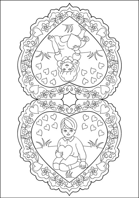 Nicoles Free Coloring Pages Vintage Valentines Vintage Inspiration