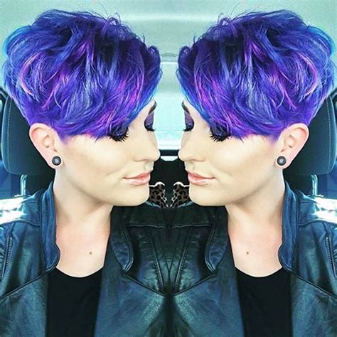 30 fresh purple pixie cut ideas to suit all tastes pixie cut haircut for 2019