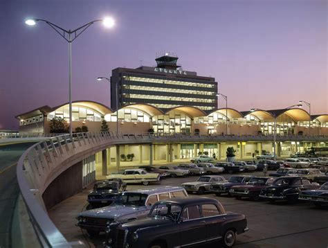 Atlanta Airport At Night Sunshine Skies