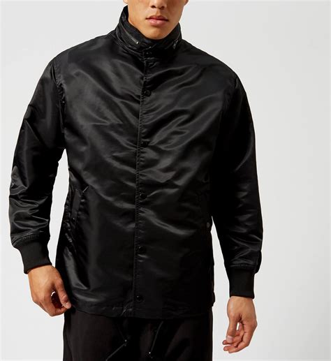 Y 3 Mens Street Coach Jacket Black Coggles