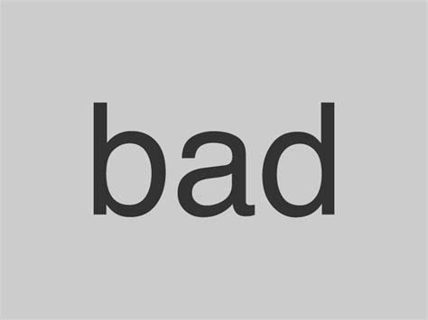 Typography Exploration Of Word Bad By Mandar Apte Typography Brand