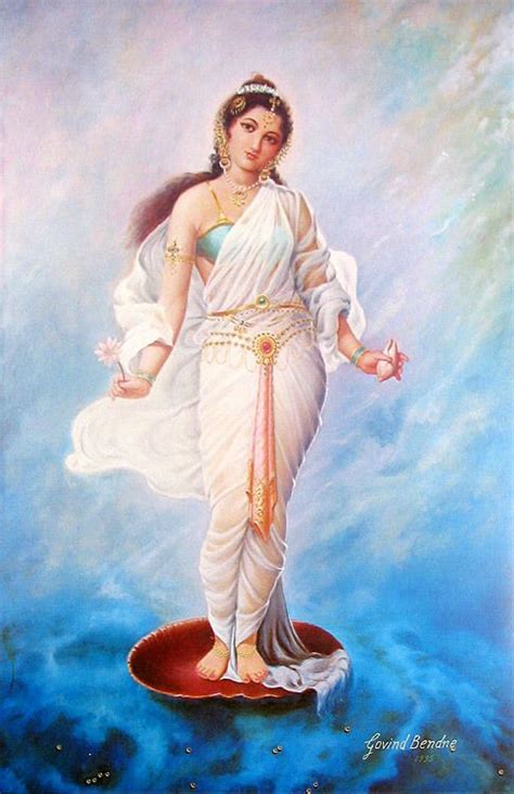 Goddess Ganges Goddess Indian Goddess Goddess Art