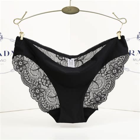 Ladies Seamless Low Rise Women S Sexy Lace Lady Panties Traceless