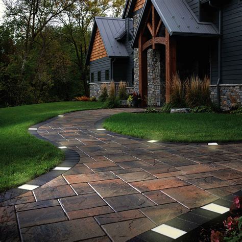 Elevate Your Driveway And Patio With Lumengys Paver Lights
