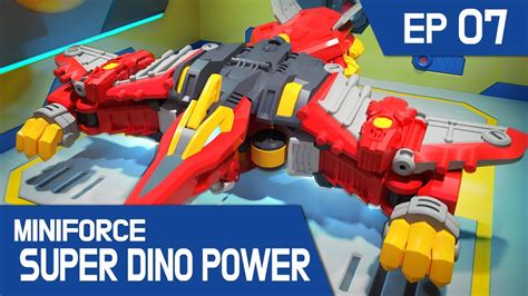 Kidspang Miniforce Super Dino Power Ep07 Ptera Sky To The Rescue