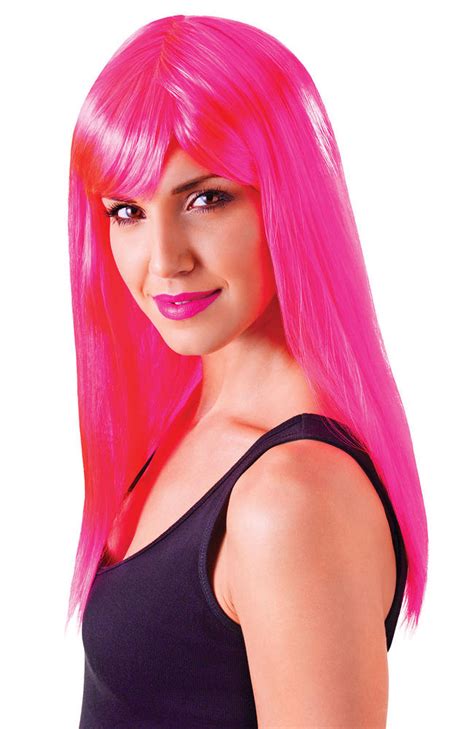 Neon Pink Passion Wig