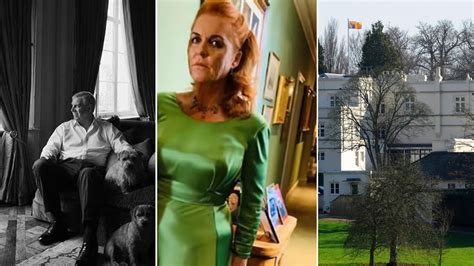 prince andrew and sarah ferguson s private £30m mansion where queen s corgis live now tour