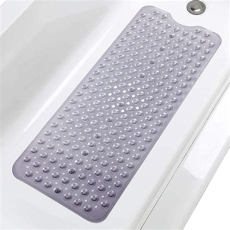 Extra Long Non Slip Bath Tub Mat Anti Slip Large Shower Square Mat Pad Non Skid EBay