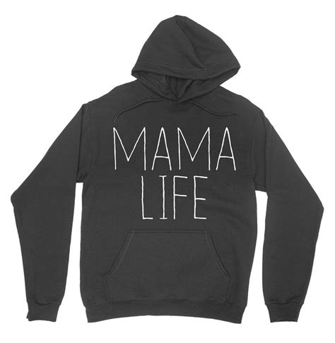 Mama Life Hoodie Ts For Mom Fleece Hooded Sweatshirt Jewelry