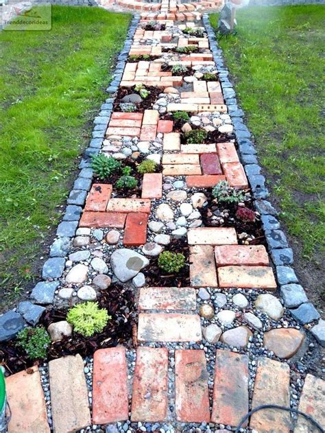 45 Creative Diy Garden Walkways Ideas For Stunning Home Yard Diy