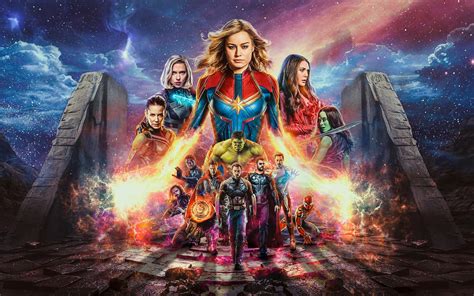 Captain Marvel 2019 Movie Wallpapers Wallpaper Cave