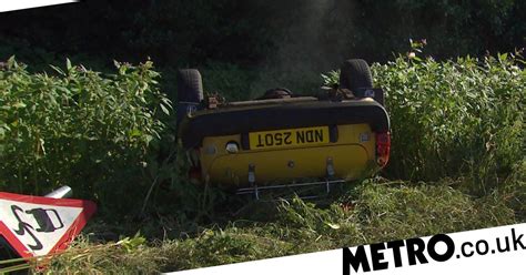 emmerdale spoilers horror car crash for megan and frank soaps metro news