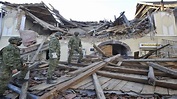 croatia earthquake intensity zagreb petrinja buildings damaged photos