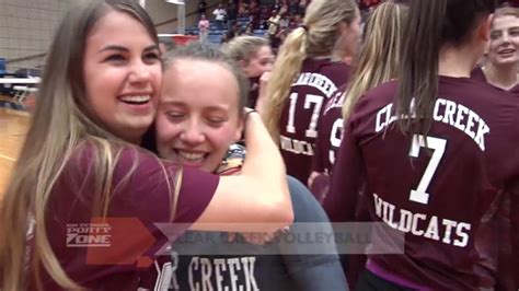 clear creek wildcats volleyball athletes of the week youtube
