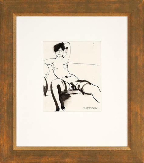 Gunter Christmann Seated Nude MutualArt