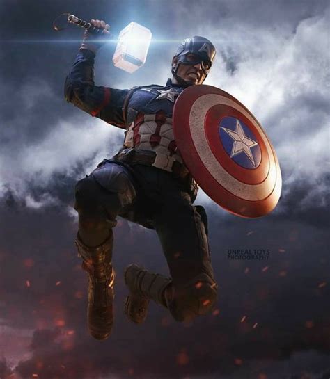 Captain America With Hammer Captain America Wallpaper Marvel
