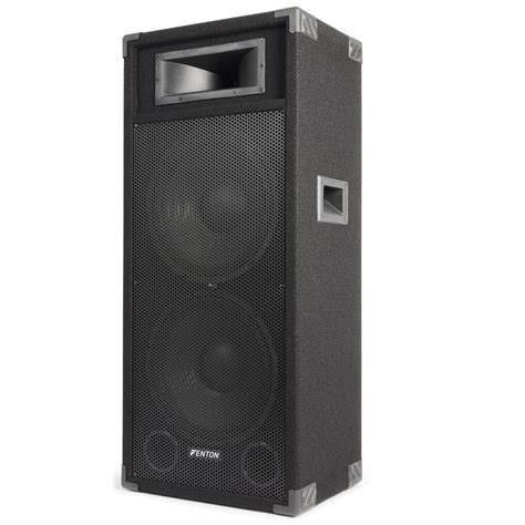Dual 15 Active Dj Speakers Fenton Csb215 Pair 3200w