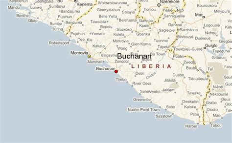 Buchanan Liberia Location Guide
