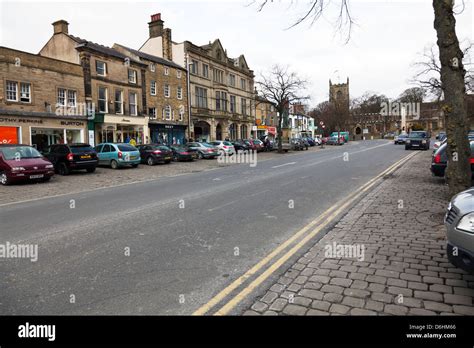 Skipton Town Yorkshire Dales Uk England Stock Photo Alamy