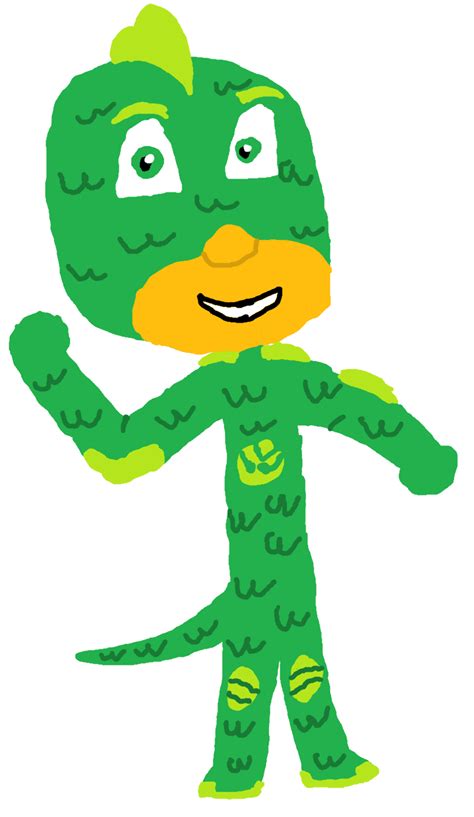 My Drawing Of Gekko From Pj Masks By Littlekj20 On Deviantart