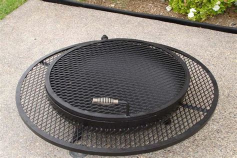 Outdoor Fire Pit Grill Grates