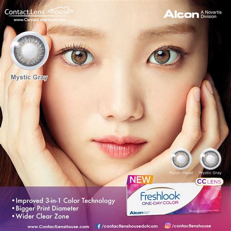 Freshlook Cc One Day Mystic Gray Contact Lenses