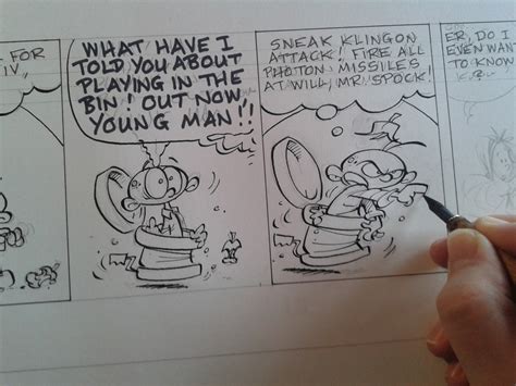 Cartoonist Diary How I Draw A Comic Strip