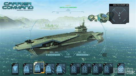 Carrier Command Gaea Mission Trailer Shows Xbox 360 Gameplay Us