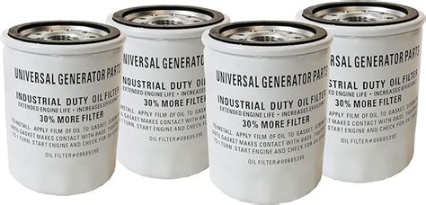Universal Generator Parts Replacement Extended Life Oil