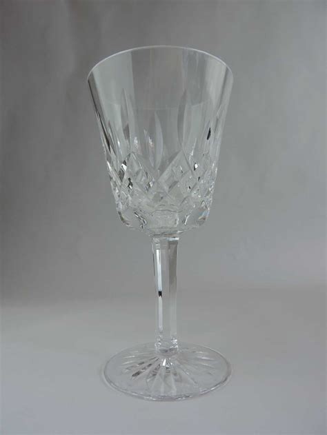 Waterford Lismore Crystal Stemmed Wine Glass 6 Inches Bernardis Antiques