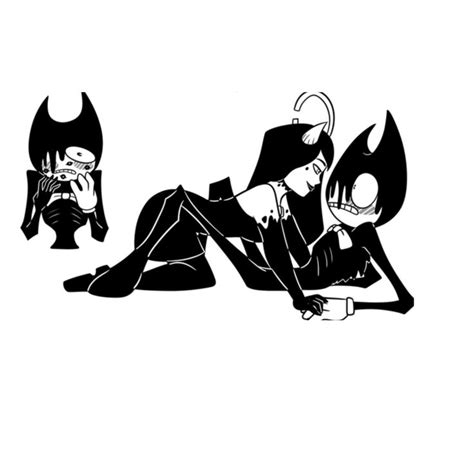 Bendy X Alice Bendy And The Ink Machine Alice Angel Cute Drawings