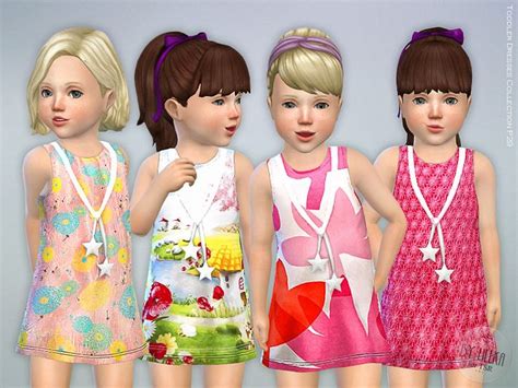 Lana Cc Finds Toddler Dresses Collection P29 By Lillka Sims 4