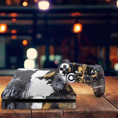 Ps5 Skin Black Ps4 Oil Pattern Skin Ps4 Skin Abstract Marble Etsy
