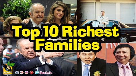 Retaining its position for three years in a row, atherton, california, topped our list of wealthiest cities in the u.s. Top 10 Richest Families In The World - YouTube