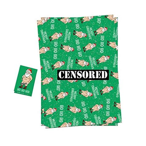 Buy Rude Christmas Wrapping Paper Funny Christmas Wrapping Paper