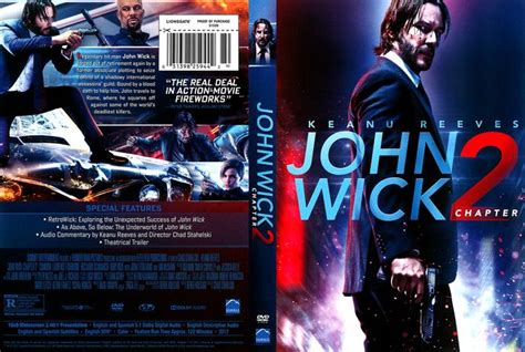 John Wick Chapter 2 2017 Dvd Custom Cover Dvd Cover D