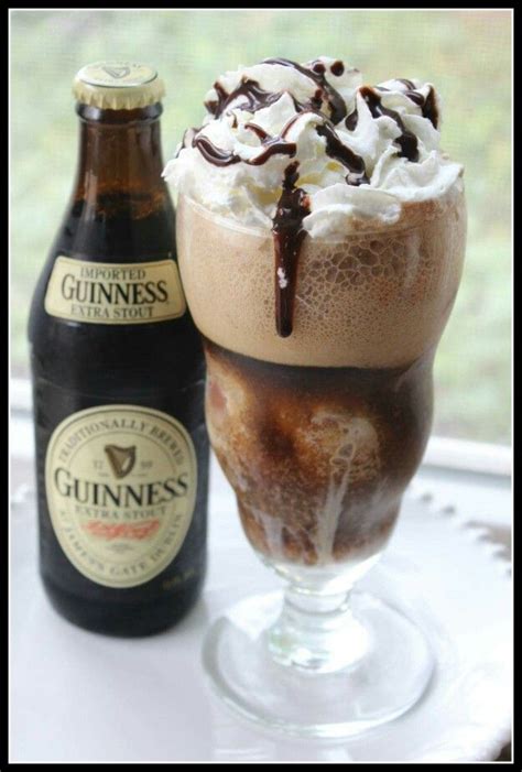 Guiness Float Beer Ice Cream Ice Cream Floats Float Recipes
