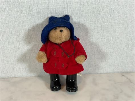 miniature poseable paddington bear by eden curiosity classics