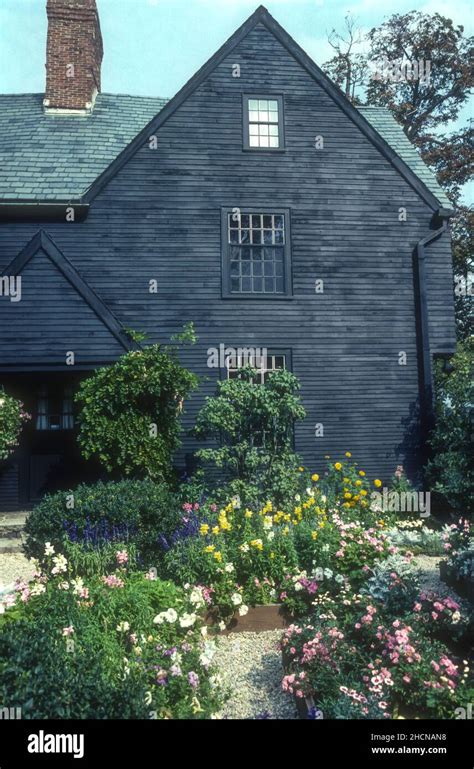 1990 Archive Photograph Of The House Of The Seven Gables In Salem