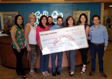 El Paso Chapter of Credit Unions Donates to the LBMCH Children – Lee